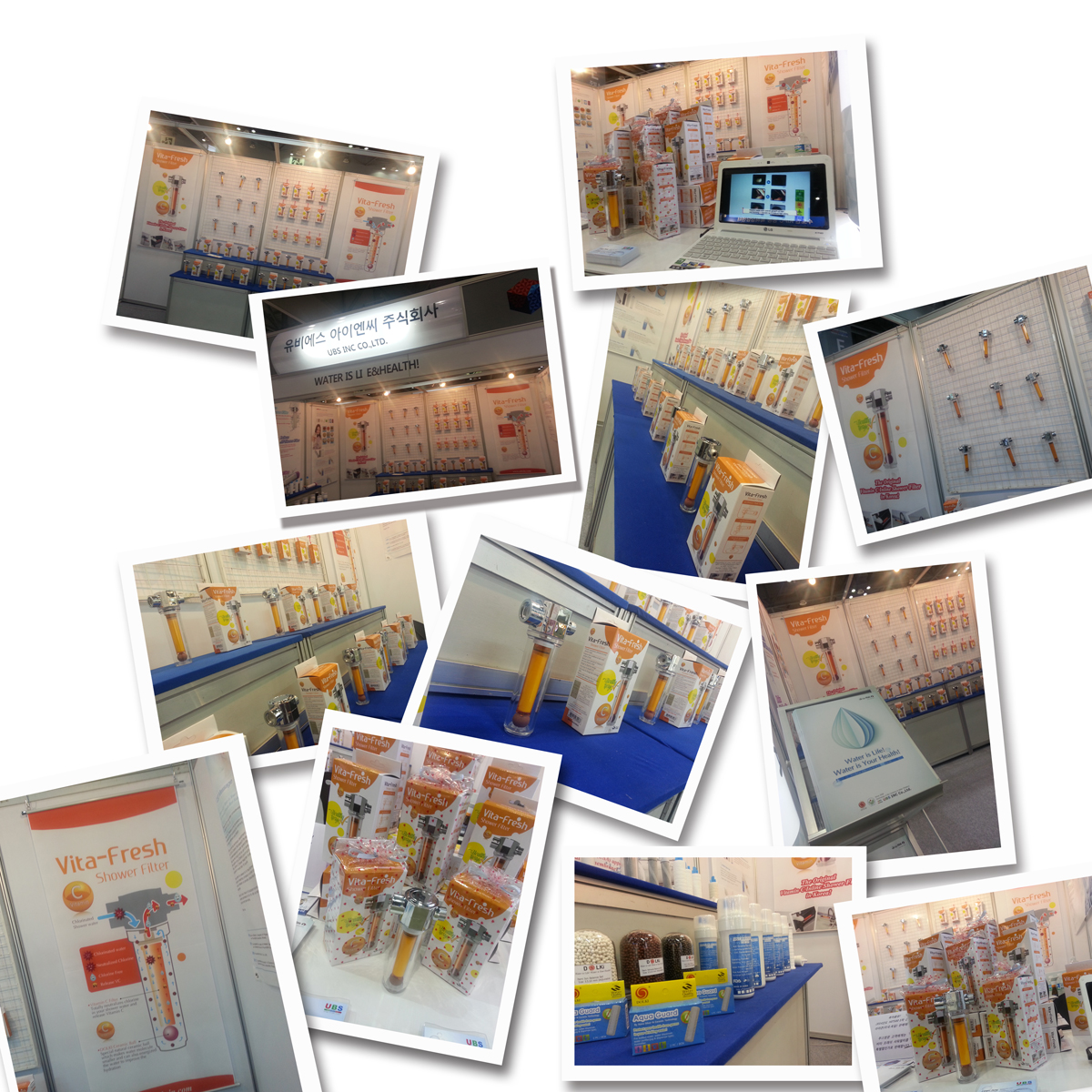 ubs inc co ltd vita fresh shower filter exhibition